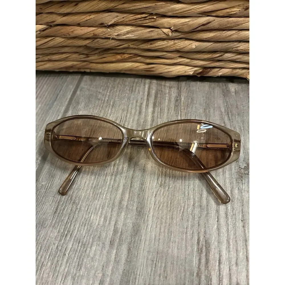 Vintage Emperio Armani 675 664 Oval Eyeglasses Frame ONLY Y2K 52-17 135 Small
